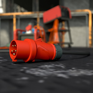 Mennekes Stecker auf Werft