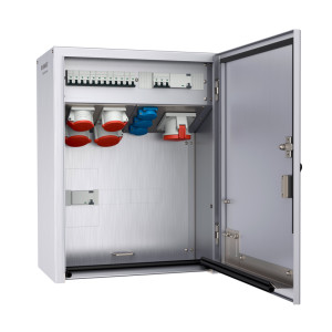 Mennekes Edelstahl Kasten