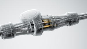 Mennekes X-CONTACT Film X-Ray Steckerverbindung