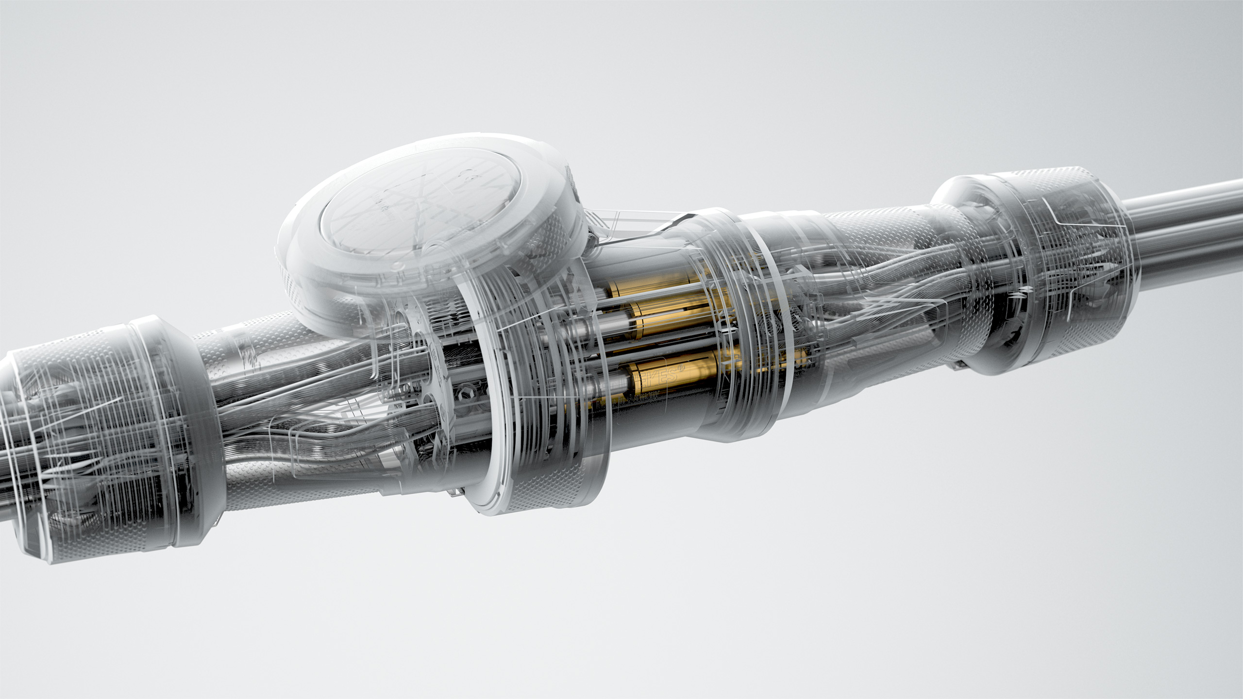Mennekes X-CONTACT Film X-Ray Steckerverbindung